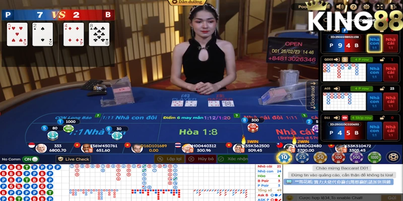 Thông tin về các cửa đặt khi trải nghiệm