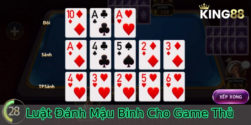 Quy luật đánh Binh Xập Xám cần khắc ghi cho hội viên